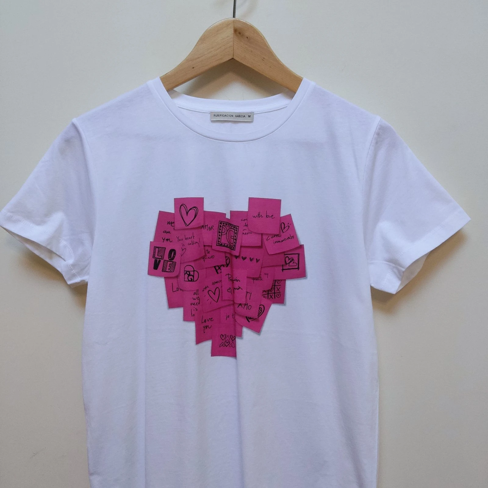 Purificación García Maat M Bedrukt wit T-shirt – photo 2